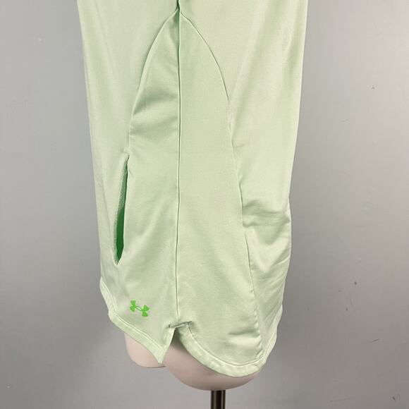 Under Armour Women's ColdGear 1/4 Zip Long Sleeve Thermal Pullover Top - Large - Picture 11 of 12